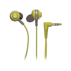Audio-Technica Headphones Lime Green Audio-Technica ATH-COR150 Core Bass In-Ear Headphones