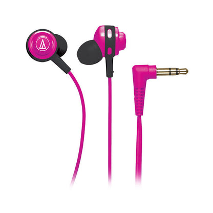 Audio-Technica Headphones Pink Audio-Technica ATH-COR150 Core Bass In-Ear Headphones