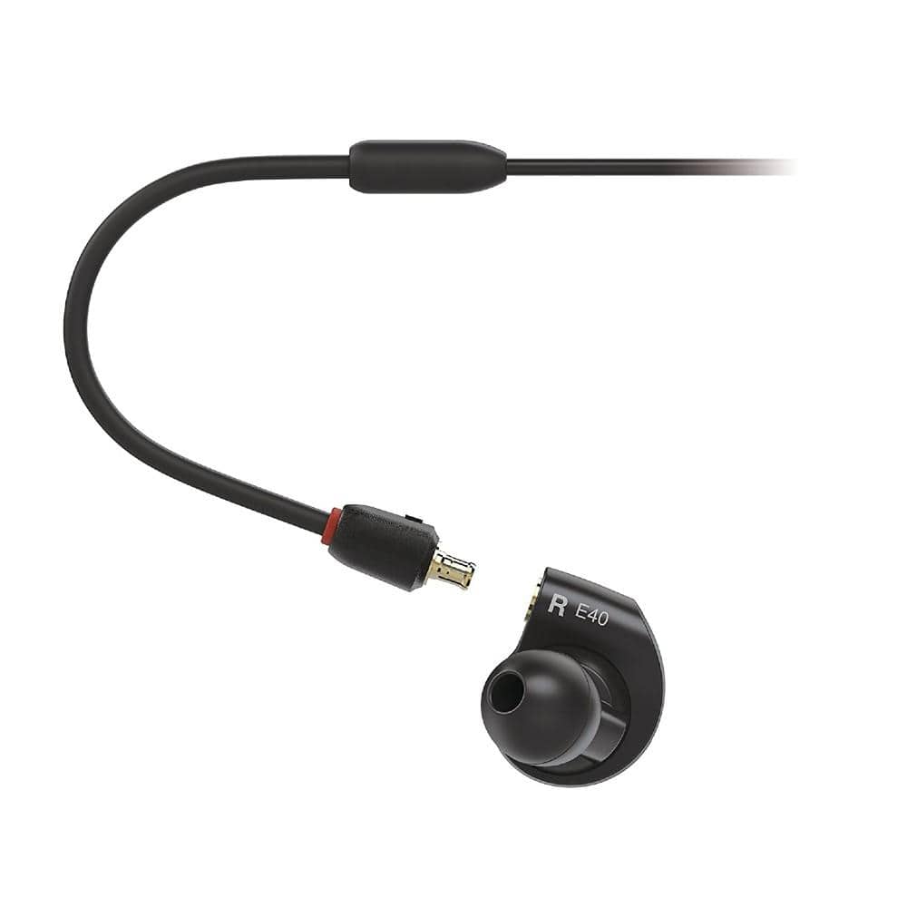 Audio-Technica In Ear Monitors Audio-Technica ATH E40 In Ear Monitor Headphones