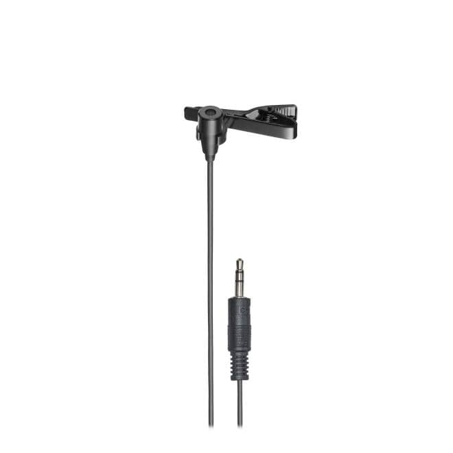 audio-technica lavalier microphones audio-technica atr 3350xis omnidirectional condenser lavalier microphone
