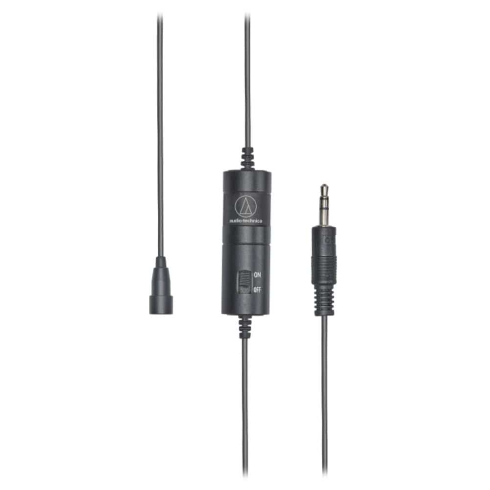 audio-technica lavalier microphones audio-technica atr 3350xis omnidirectional condenser lavalier microphone
