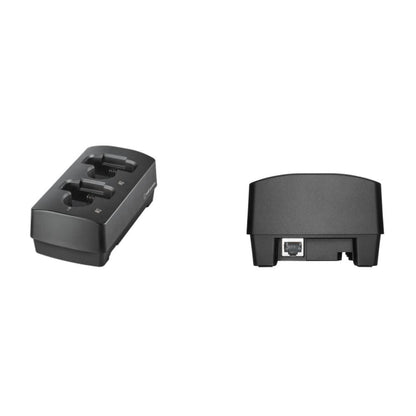 audio-technica microphone accessories audio-technica atw-chg3n 3000 series networked two-bay charging station