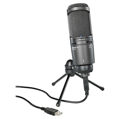 audio-technica usb microphones audio-technica at2020 usb condenser microphone