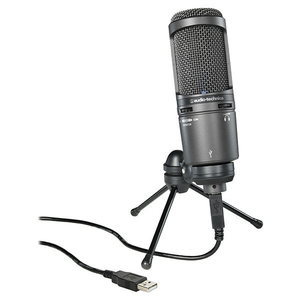 audio-technica usb microphones audio-technica at2020 usb condenser microphone
