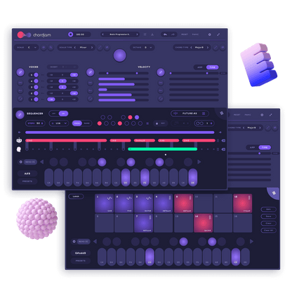 Audiomodern Virtual Instruments Audiomodern Chordjam Compositional Assistant Plug-in