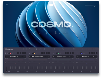 Audiomodern Virtual Instruments Audiomodern Cosmo Virtual Instrument Plug-in for Soundbox