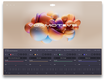 Audiomodern Virtual Instruments Audiomodern Voxmotive Virtual Voice Instrument Expansion for Soundbox – Professional Audio Software & Plugin
