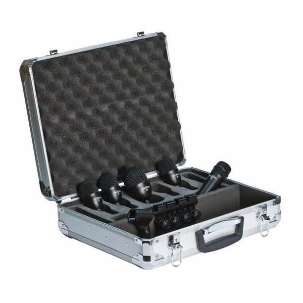 audix dynamic microphones audix fusion fp5 5-piece dynamic drum microphone package