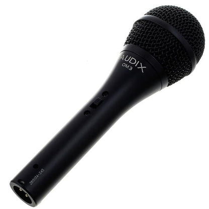 audix dynamic microphones audix om3s dynamic vocal microphone with switch