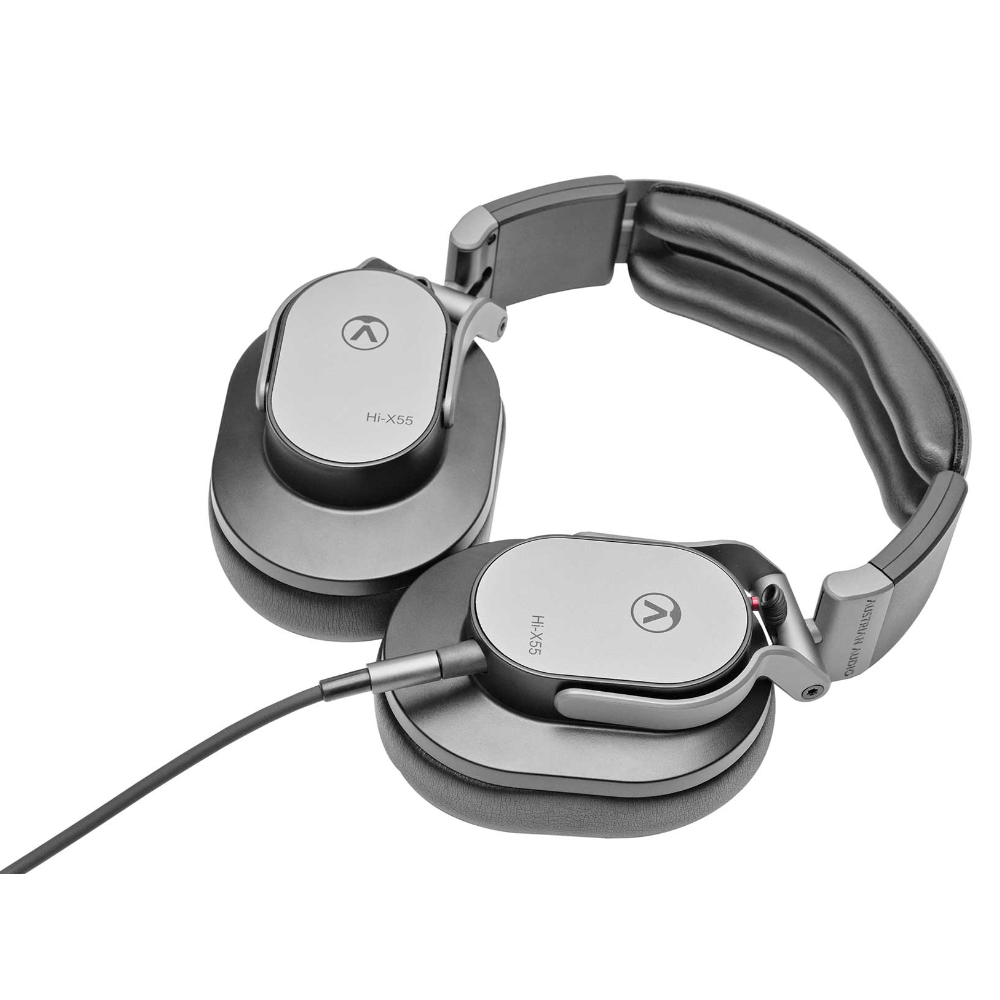 austrian audio studio headphones black austrian audio hi-x55 professional over-ear headphones     