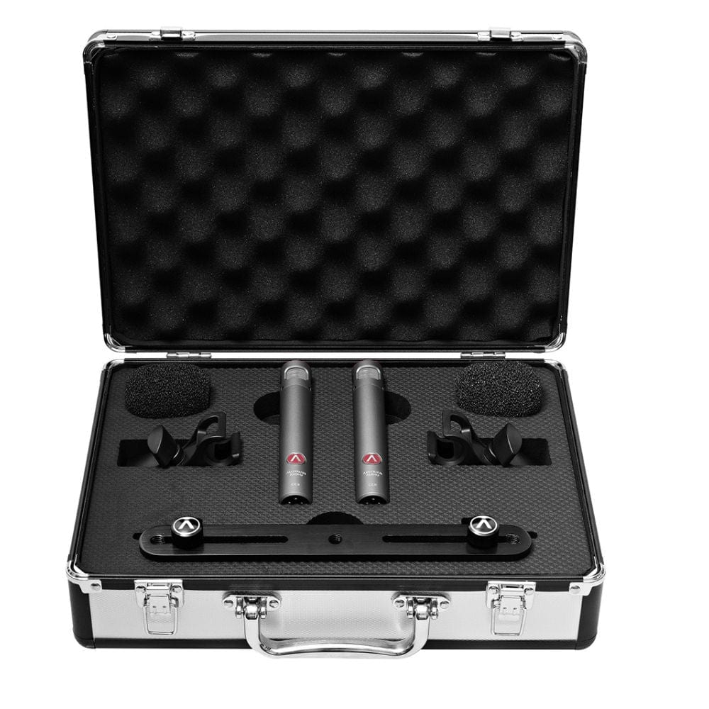 Austrian Condenser Microphones Austrian Audio CC8 Stereo Set Cardioid True Condenser Microphone
