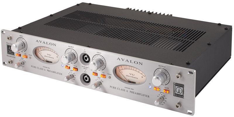 avalon design pre amps avalon ad2022 preamp