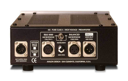 avalon design pre amps avalon m5 mono