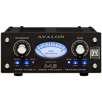 avalon design pre amps avalon m5 mono black