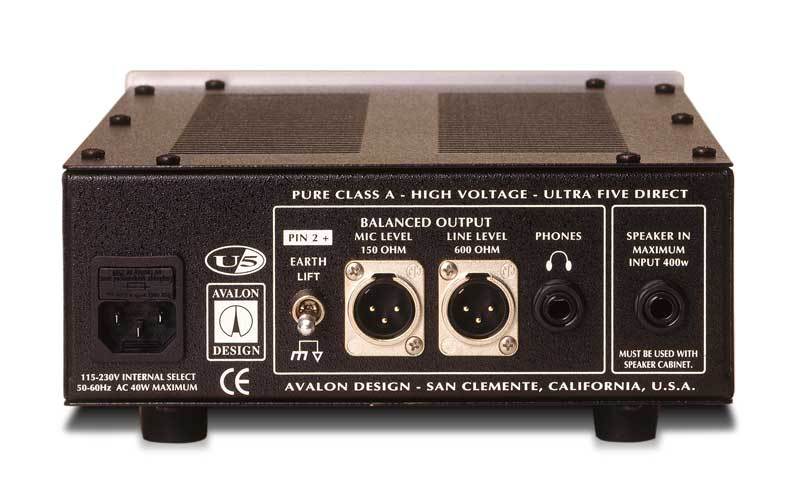avalon design pre amps avalon u5