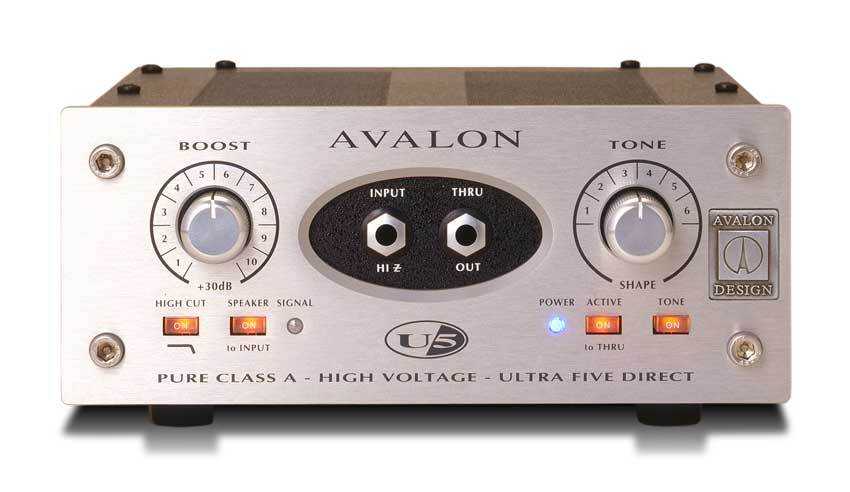avalon design pre amps avalon u5
