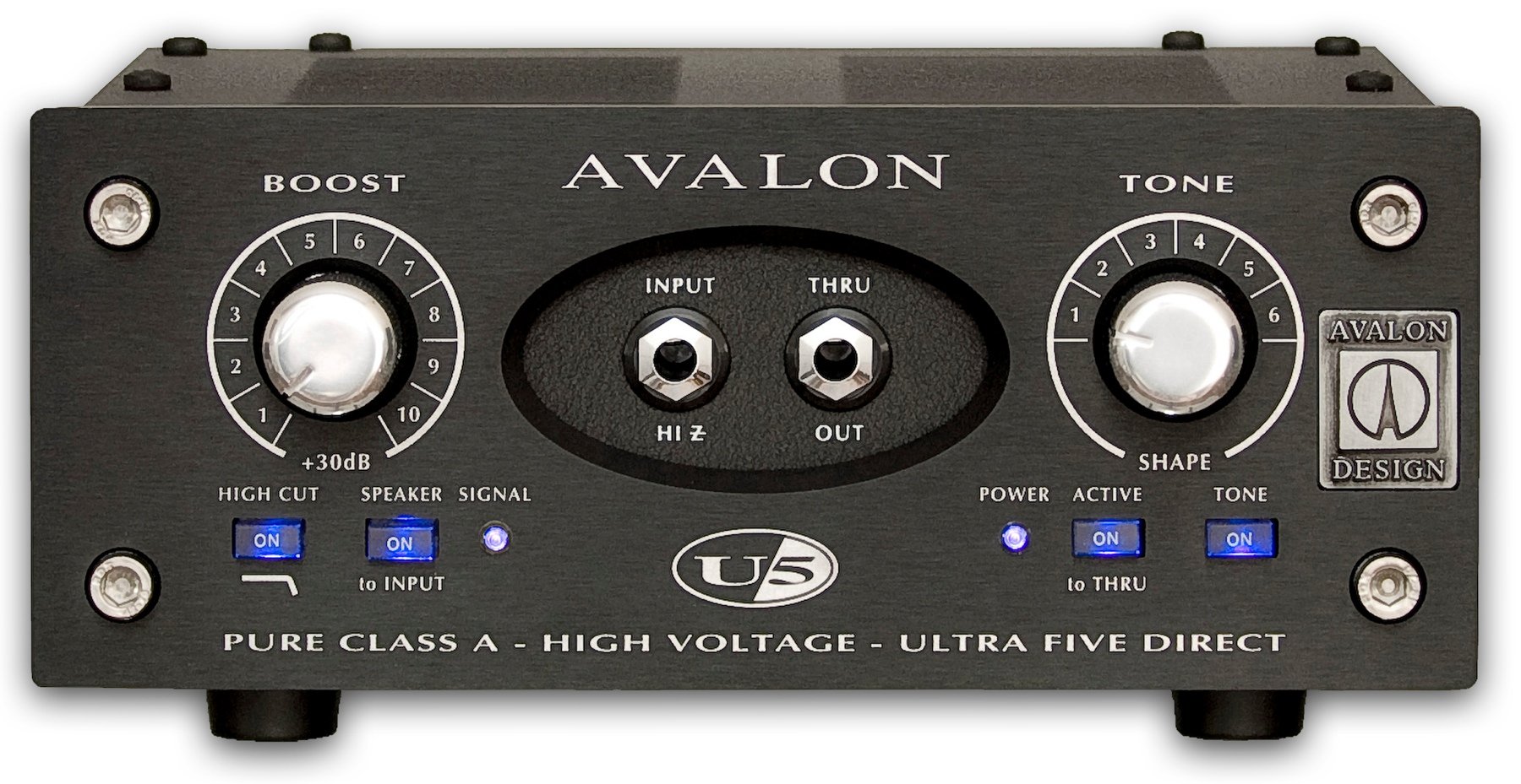avalon design pre amps avalon u5 black