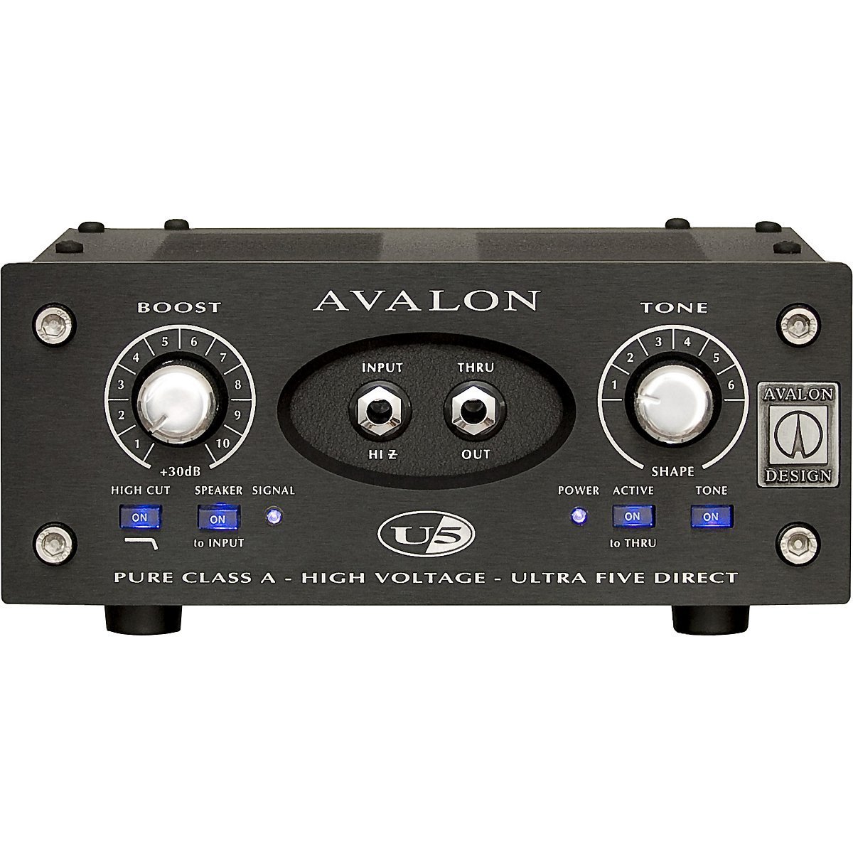 avalon design pre amps avalon u5 black