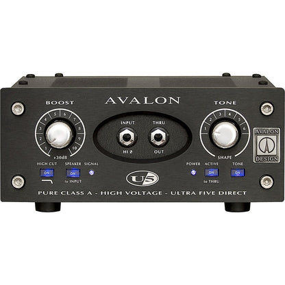 avalon design pre amps avalon u5 black