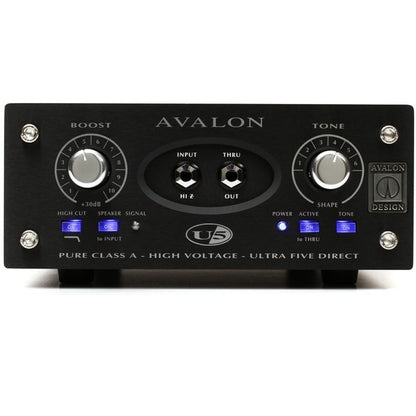 avalon design pre amps avalon u5 black