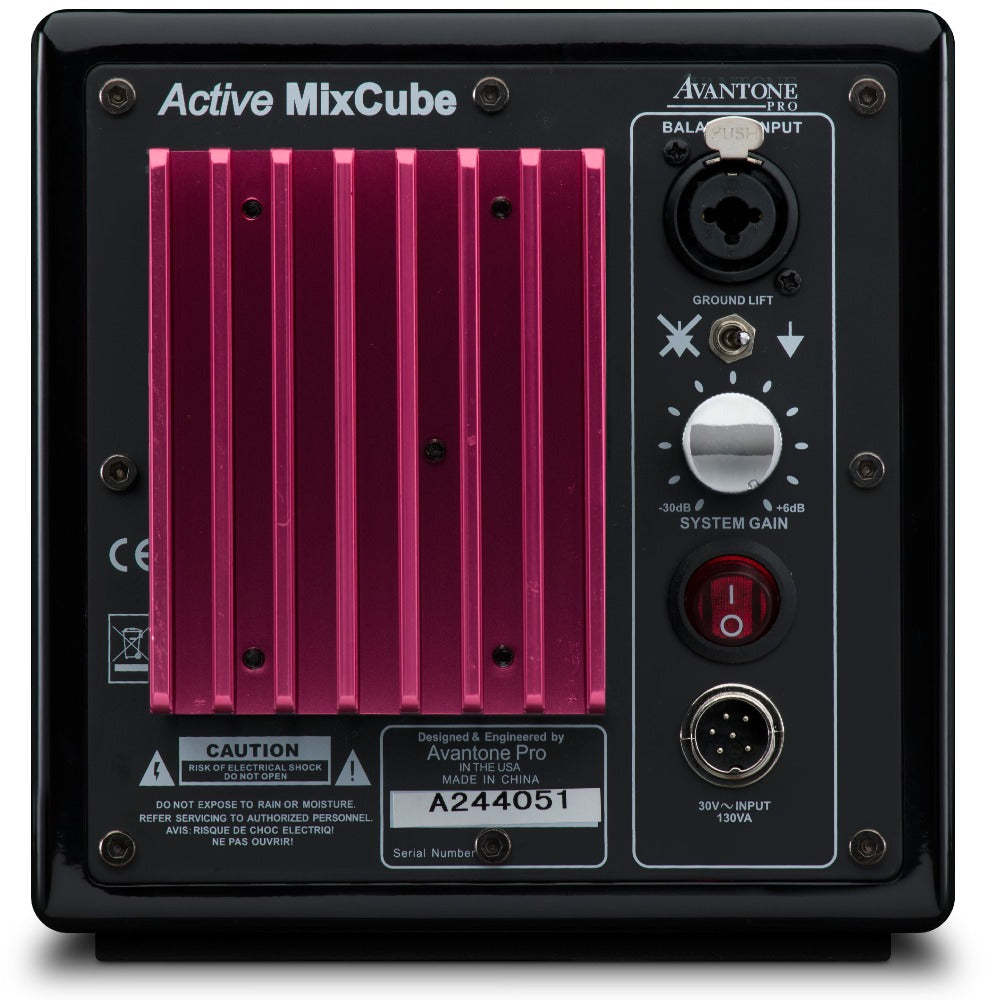 Avantone Pro Active Floor Monitors Avantone Pro MixCube Mono Self-Powered Active Floor Monitor - Pair