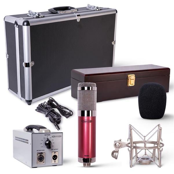 avantone pro condenser microphones avantone cv-95 multi-pattern tube condenser microphone