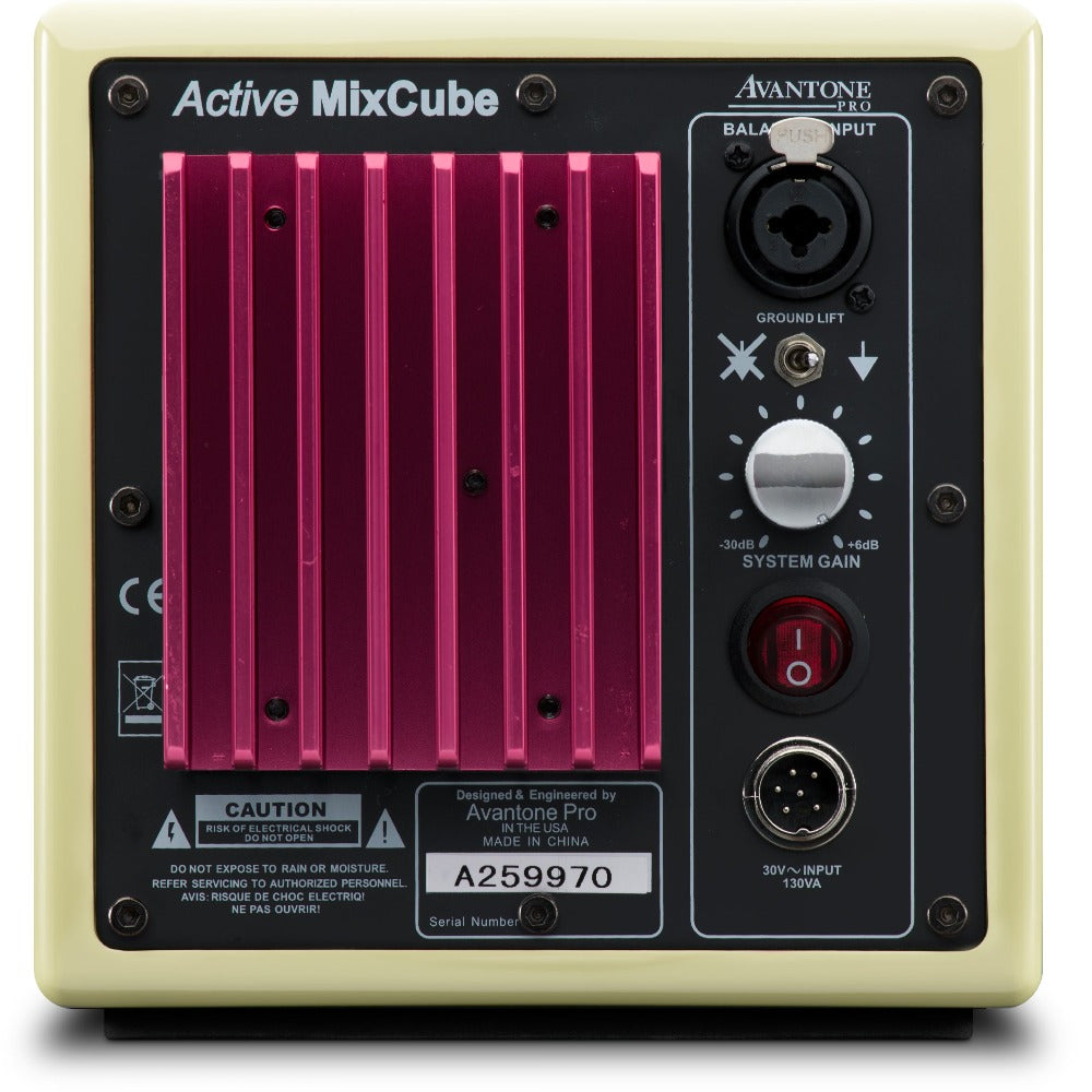 Avantone Pro Monitor Speakers Cream Avantone Pro Mixcube Active Mini Reference Monitors - Pair
