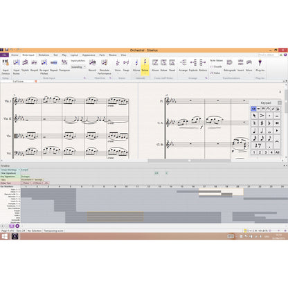 AVID Music Notation Software Sibelius Ultimate Perpetual AScore PScore NotateMe