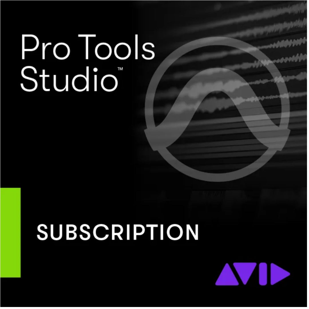 AVID - Pro Tools DAW Software Avid Pro Tools Studio 1 Year Subscription