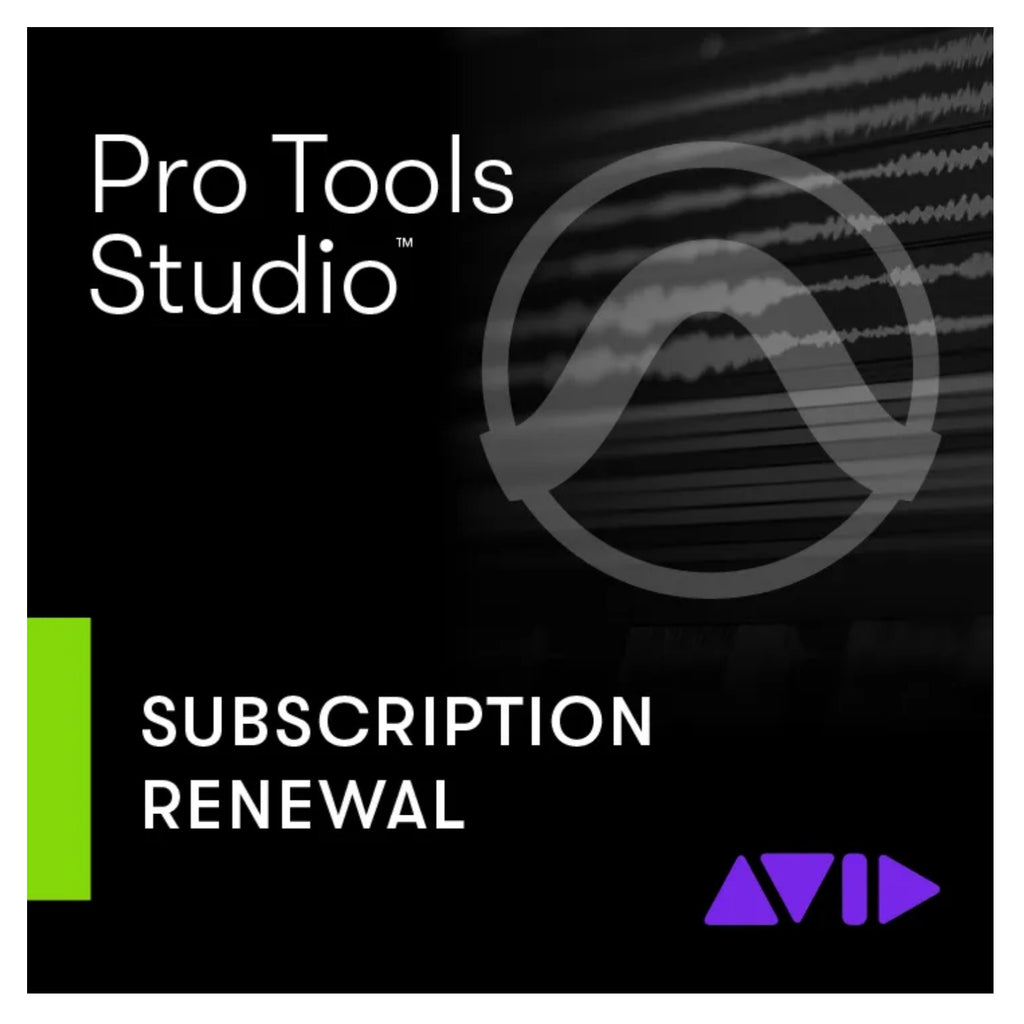 AVID - Pro Tools DAW Software Avid Pro Tools Studio 1 Year Subscription Renewal