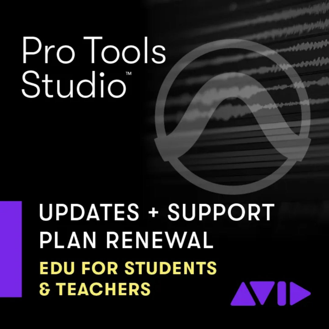 AVID - Pro Tools DAW Software Avid Pro Tools Studio Perpetual Upgrade for Educational Students & Teachers
