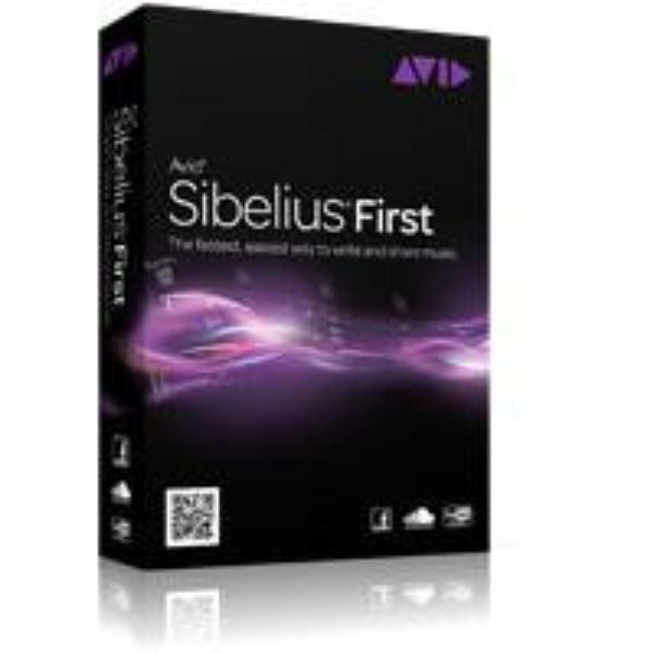 avid recording software avid sibelius first 5-pack notation software