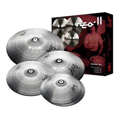 Avus Cymbal Packs Avus Neo 1 Silver 5 Piece Cymbal Pack