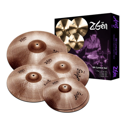 Avus Cymbal Packs Avus Zgen-05 5 Piece B8 Cymbal Pack