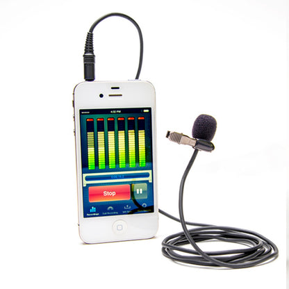 Azden Dynamic Microphones Azden EX-503i Studio Pro Lapel Microphone for Smartphones & Tablets
