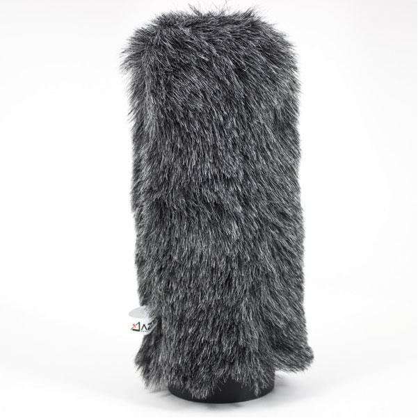 azden microphone accessories azden sws-200 high performance faux fur windshield