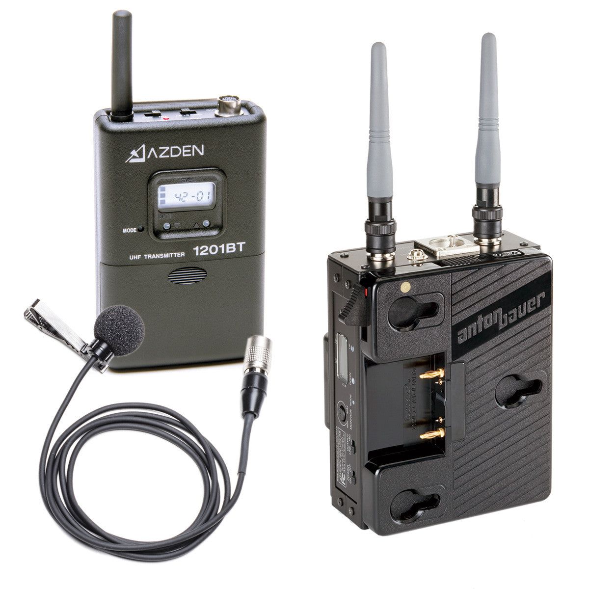 azden wireless systems azden 1201abt series uhf wireless microphone system