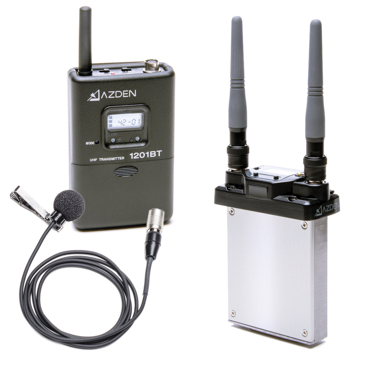 azden wireless systems azden 1201si series uhf wireless microphone system
