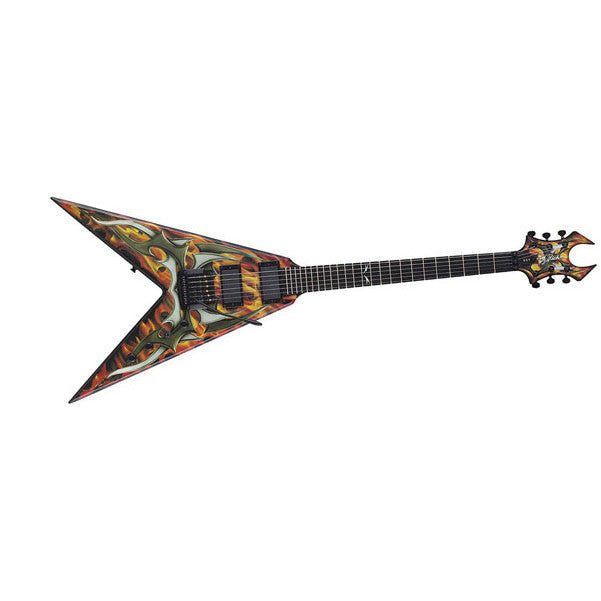 b.c. rich electric guitars bc rich kkvfg2 kerry king signature v generation 2 electric guitar