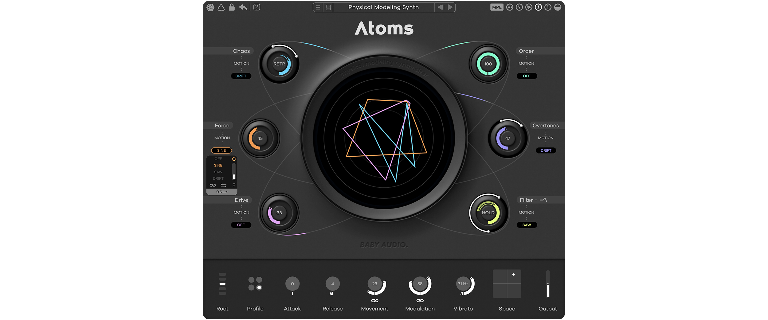 Baby Audio Virtual Processors Baby Audio Atoms: Multi-Effect Plugin