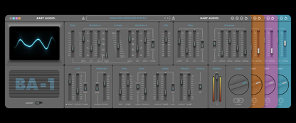 Baby Audio Virtual Processors Baby Audio BA-1: Multiband Compressor – Professional Audio Software & Plugin
