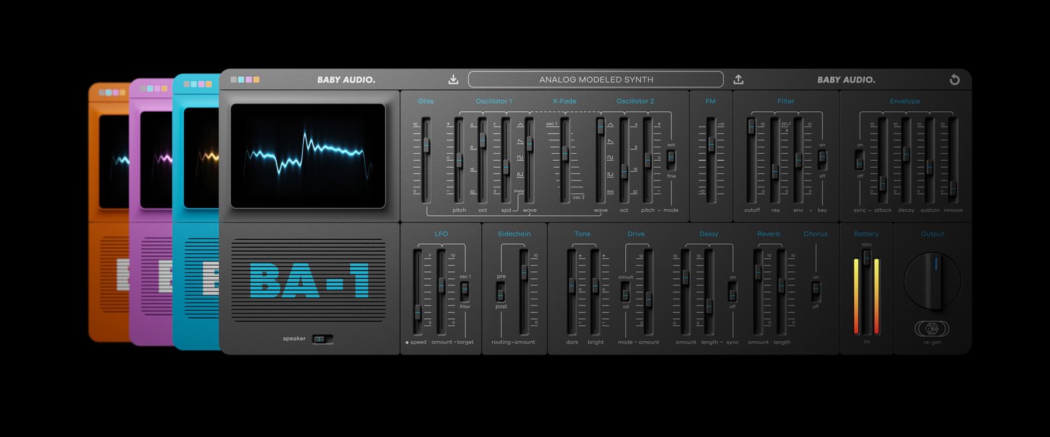 Baby Audio Virtual Processors Baby Audio BA-1: Multiband Compressor – Professional Audio Software & Plugin