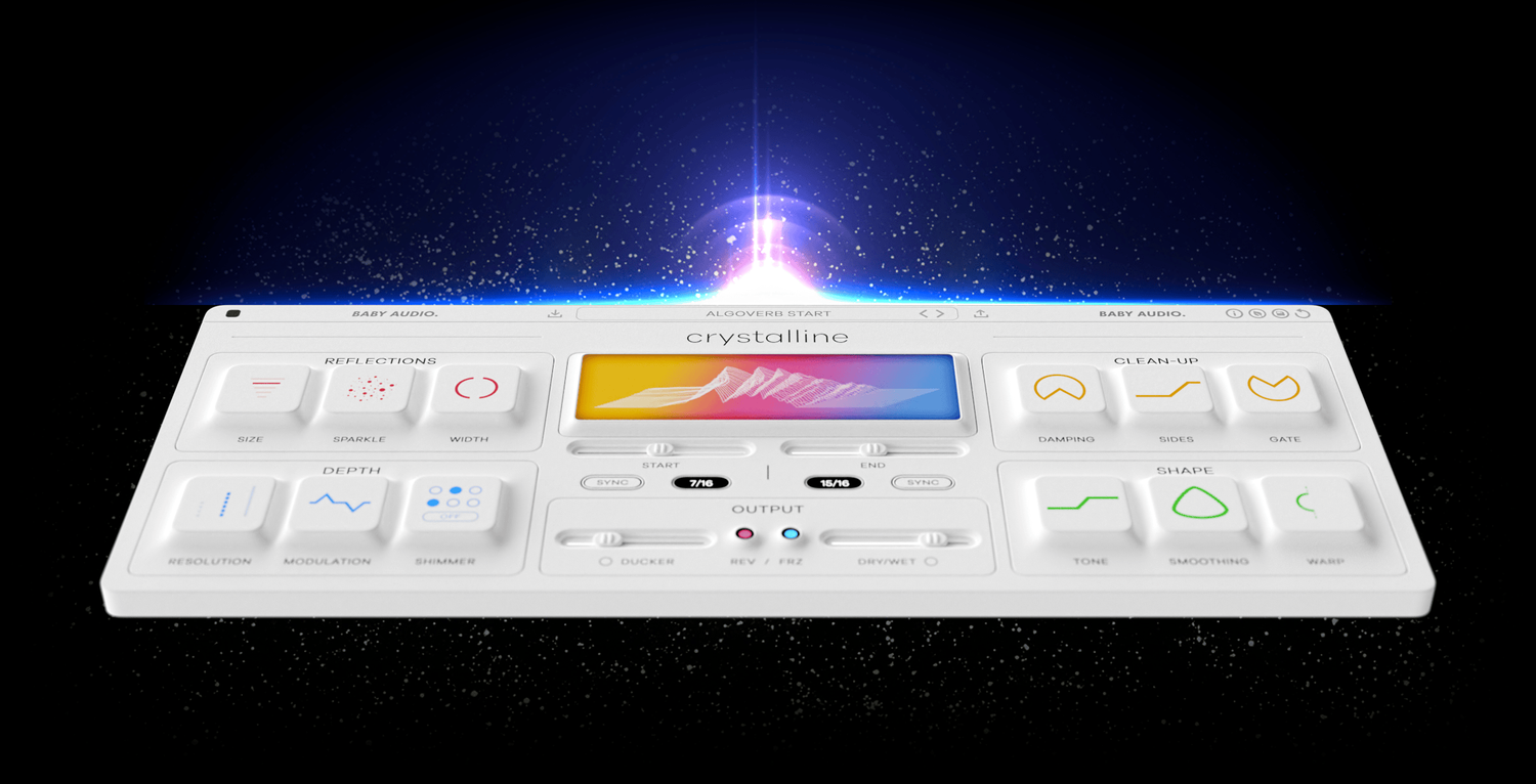 Baby Audio Virtual Processors Baby Audio Crystalline: Reverb Plugin