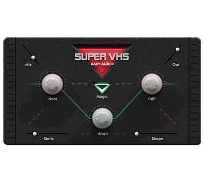 Baby Audio Virtual Processors Baby Audio Super VHS Tape Emulator