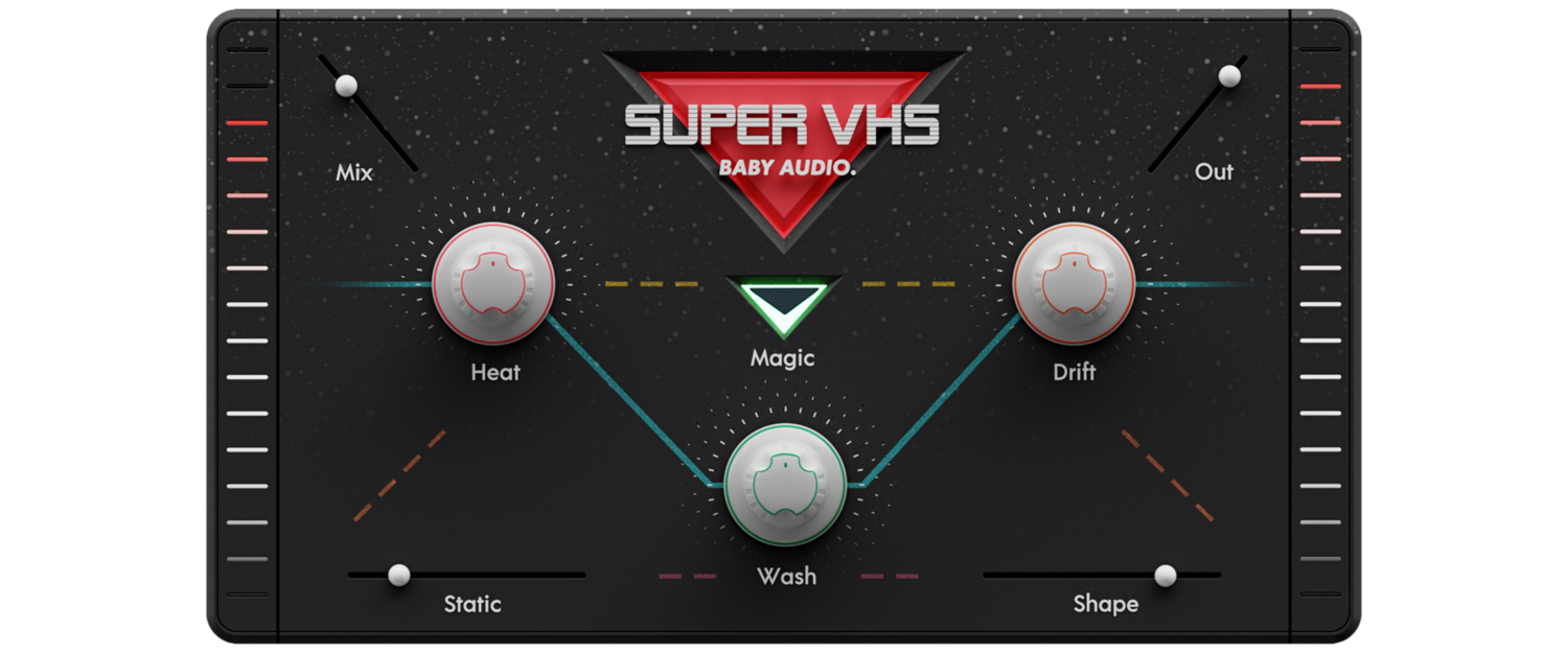 Baby Audio Virtual Processors Baby Audio Super VHS Tape Emulator – Professional Audio Software & Plugin