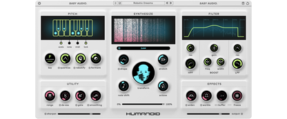 Baby Audio Virtual Processors Humanoid: Vocal Synthesizer