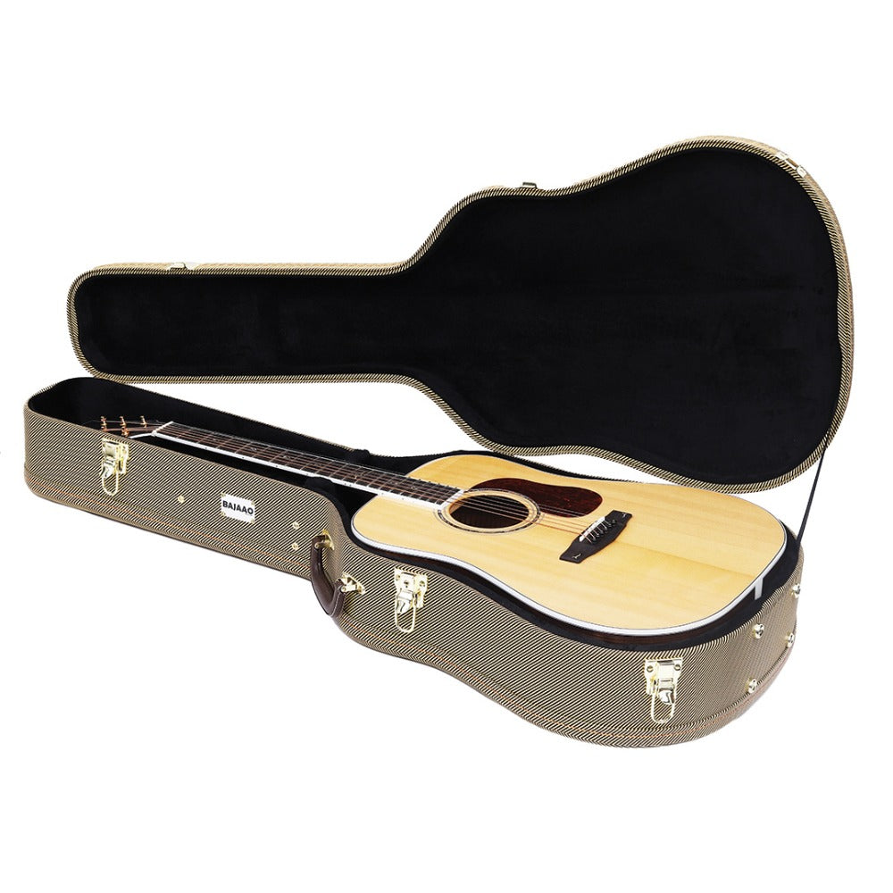 Bajaao Acoustic Guitar Cases Bajaao Acoustic Guitar Hardshell Case in Tweed