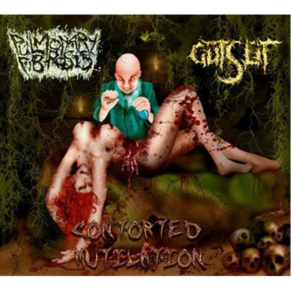 bajaao albums pulmonary fibrosis & gutslit - contorted mutilation [split]