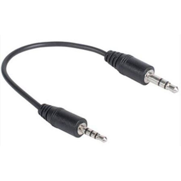 bajaao cables and connectors bajaao 2.5mm 4c plug to 3.5mm stereo plug adapter 6inch