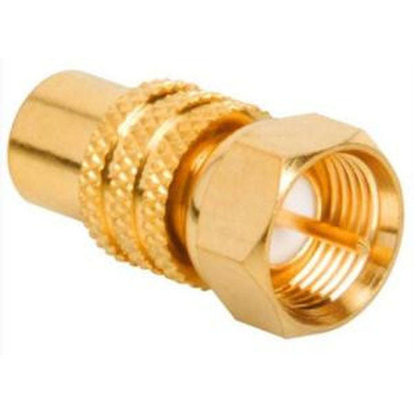 bajaao cables and connectors bajaao gold rca jack to f plug adapter